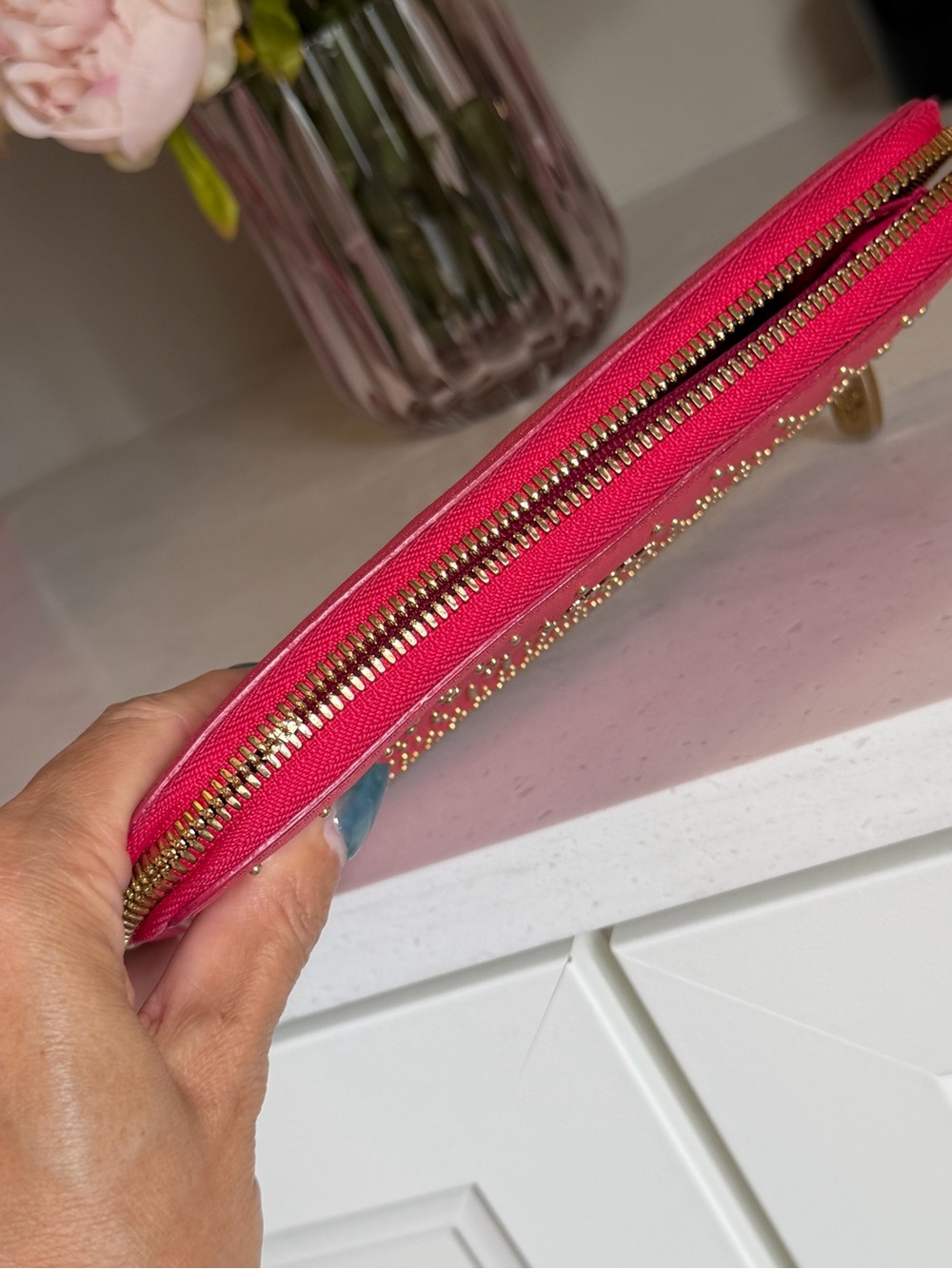 MCM Rose colored Studded Wallet - Picture 11 of 11